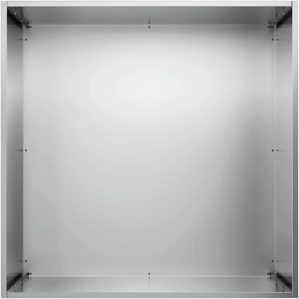 Sodo vazonas Sidabrinė 40 x 40 x 75 cm Galvanizuotas plienas