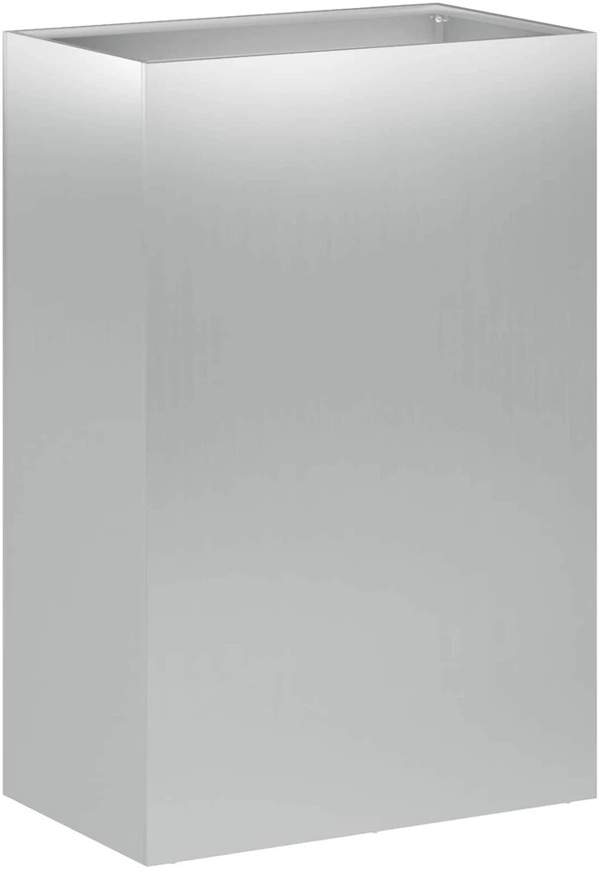 Sodo vazonas Sidabrinė 50 x 30 x 75 cm Galvanizuotas plienas