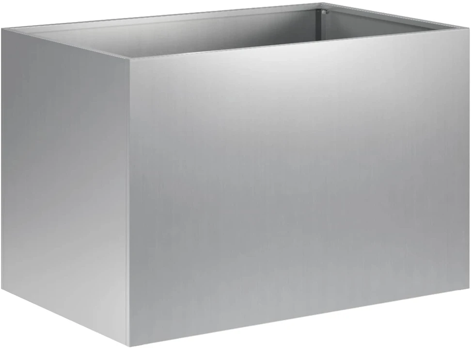 Sodo vazonas Sidabrinė 50 x 40 x 40 cm Galvanizuotas plienas