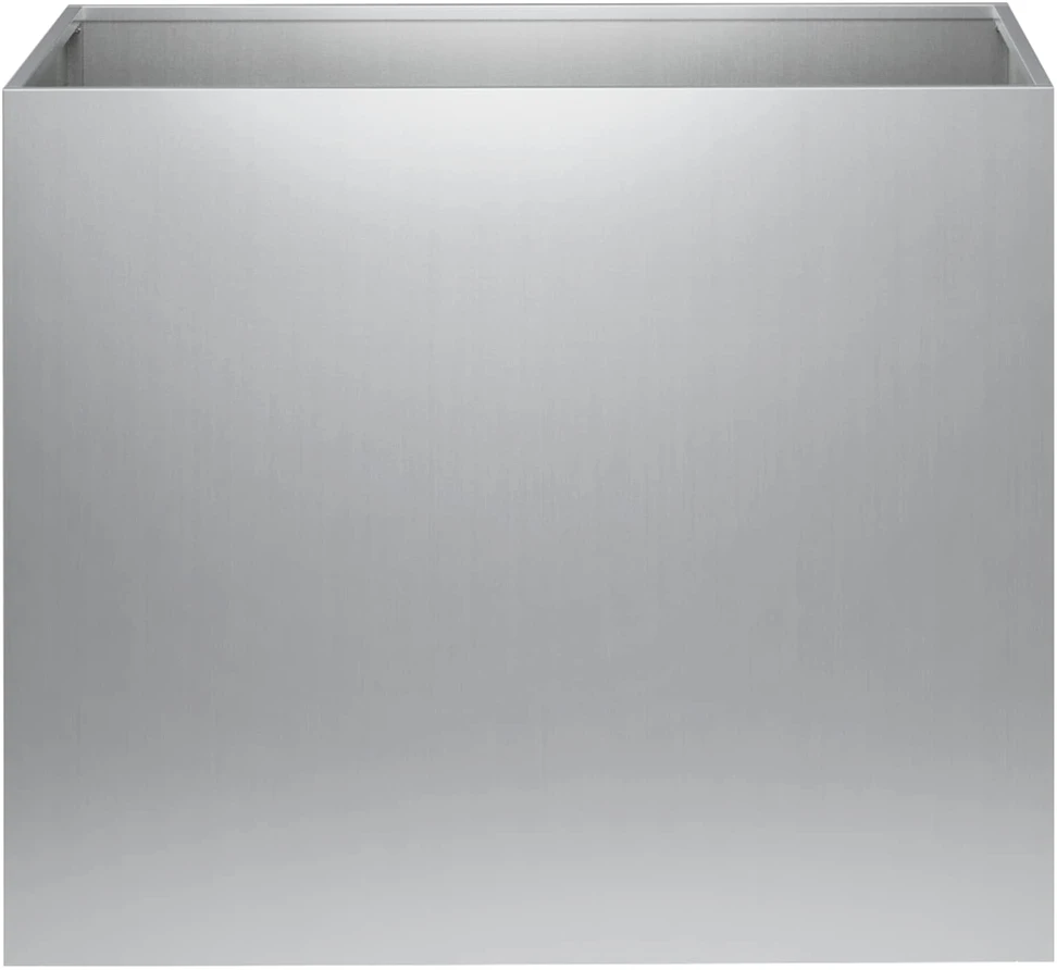 Sodo vazonas Sidabrinė 60 x 40 x 50 cm Galvanizuotas plienas