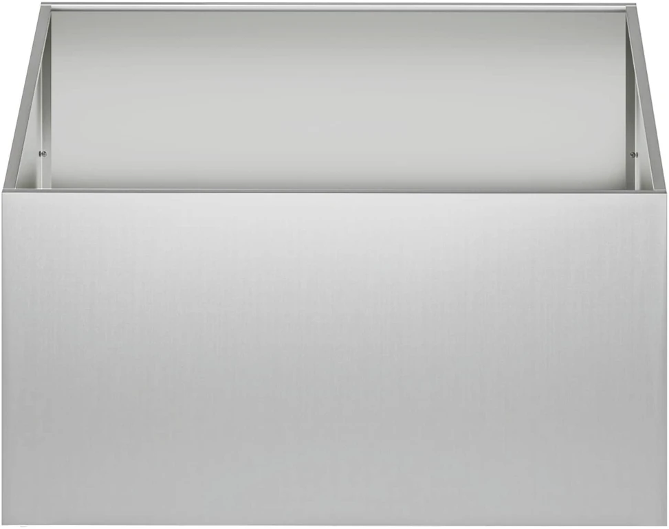 Sodo vazonas Sidabrinė 60 x 60 x 40 cm Galvanizuotas plienas
