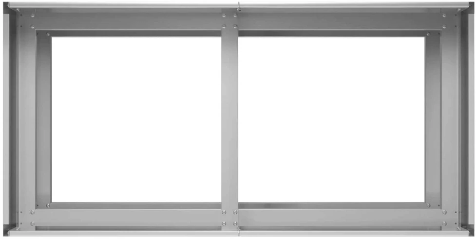 Sodo vazonas Sidabrinė 80 x 40 x 60 cm Galvanizuotas plienas