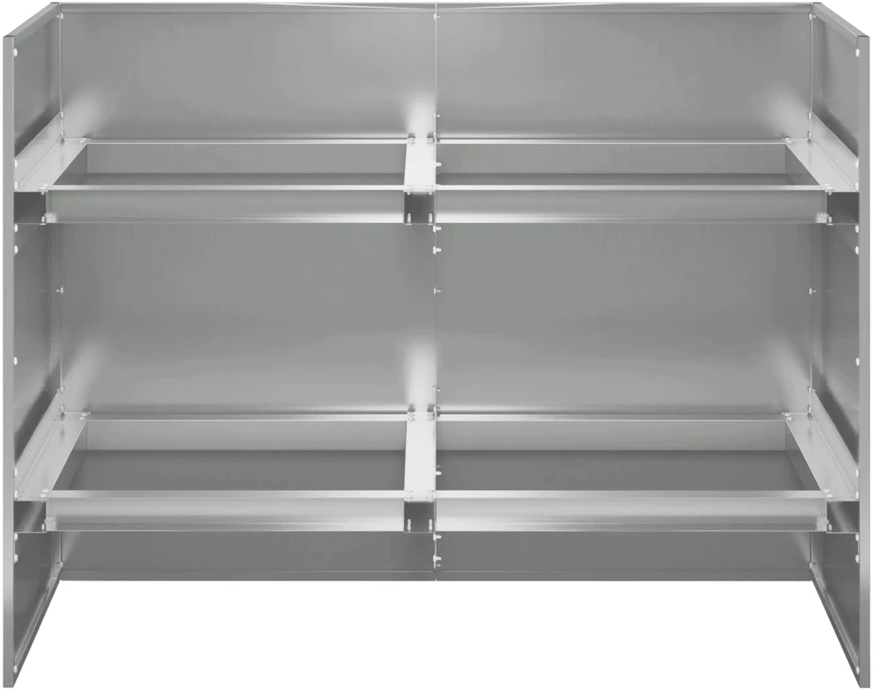Sodo vazonas Sidabrinė 80 x 40 x 60 cm Galvanizuotas plienas