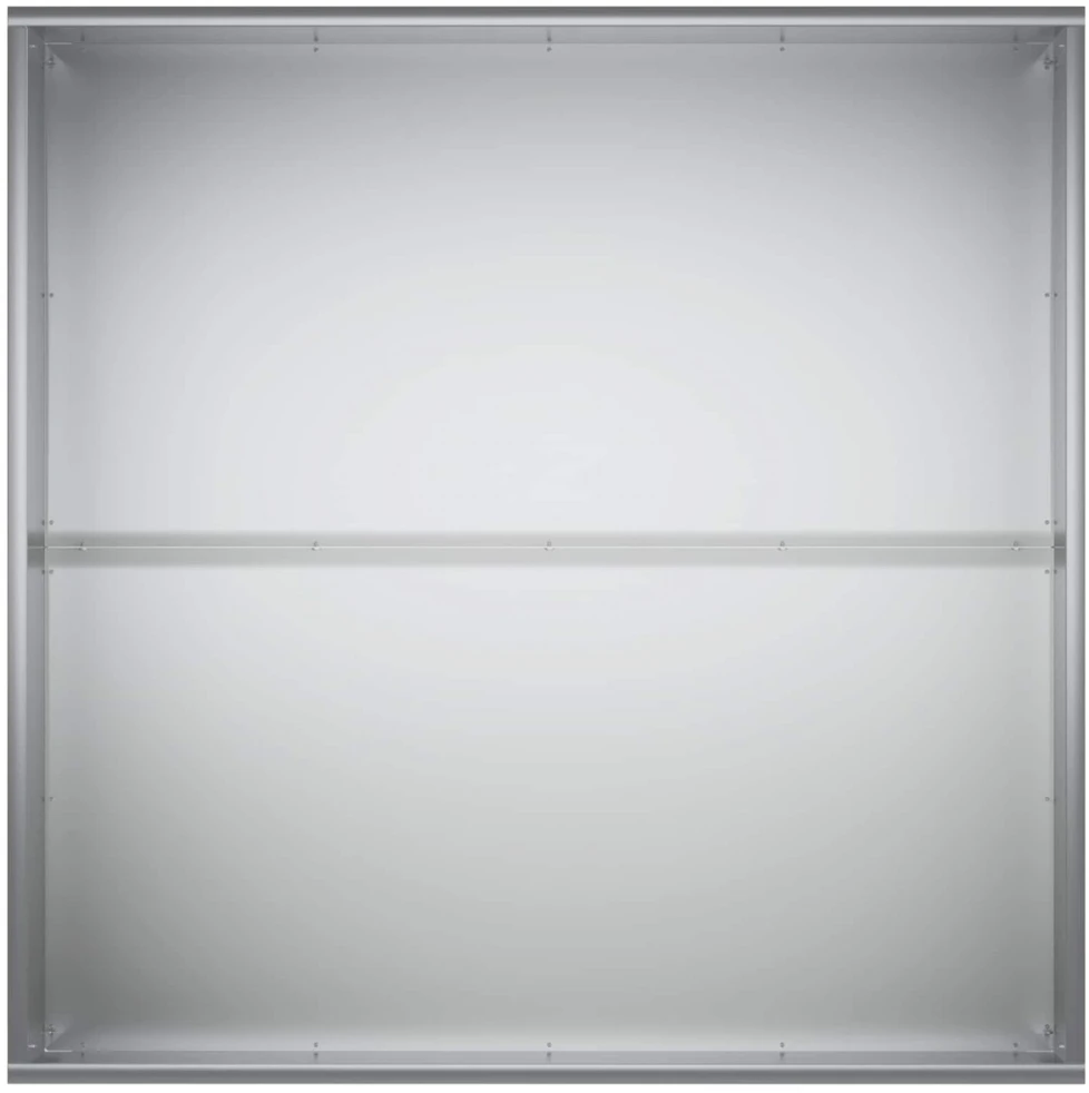 Sodo vazonas Sidabrinė 80 x 80 x 40 cm Galvanizuotas plienas