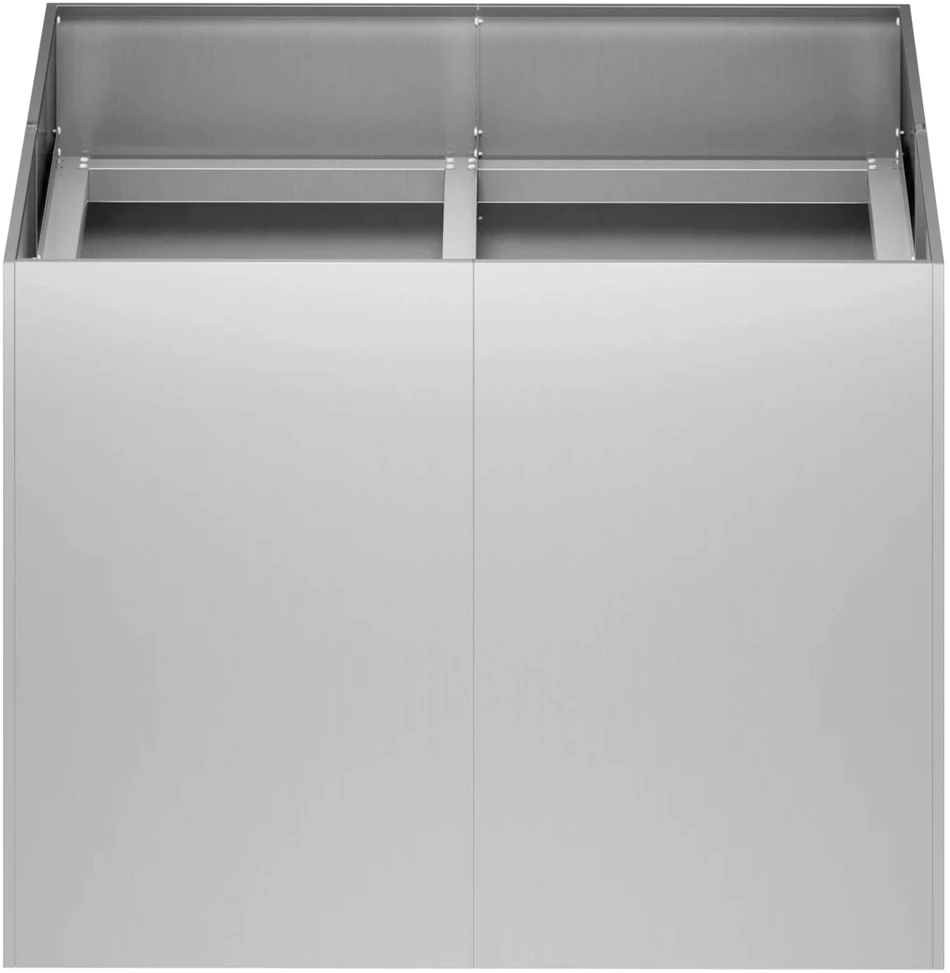 Sodo vazonas Sidabrinė 80 x 80 x 60 cm Galvanizuotas plienas