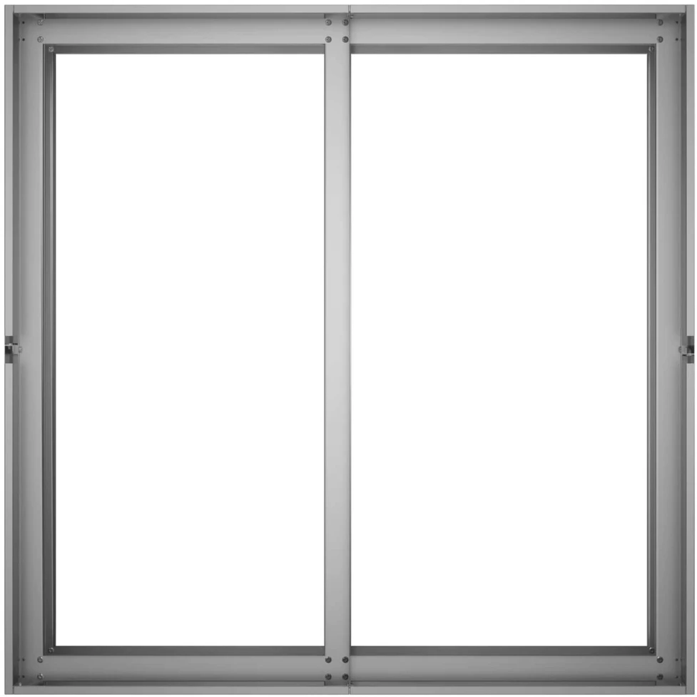 Sodo vazonas Sidabrinė 80 x 80 x 60 cm Galvanizuotas plienas