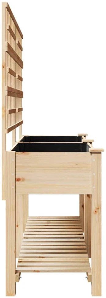Sodo vazonas Smėlio 203,5 x 54 x 152,5 cm