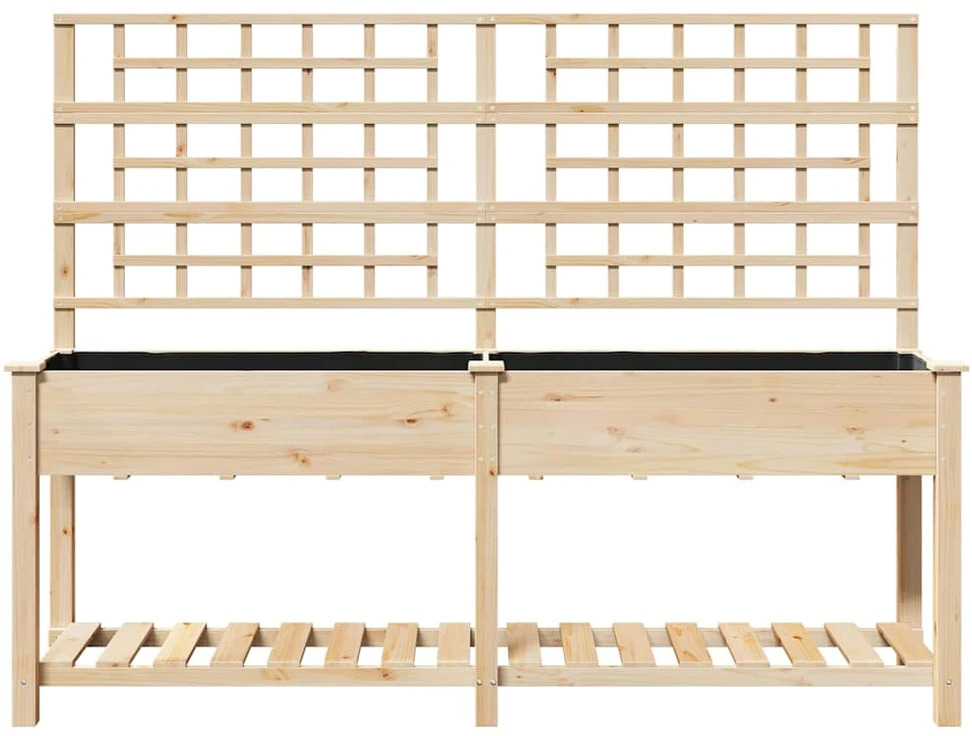 Sodo vazonas Smėlio 203,5 x 54 x 152,5 cm