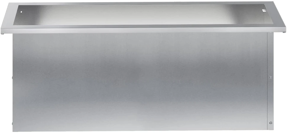Sodo vazonas su LED 2 vnt. Sidabrinė 30 x 80 x 30 cm