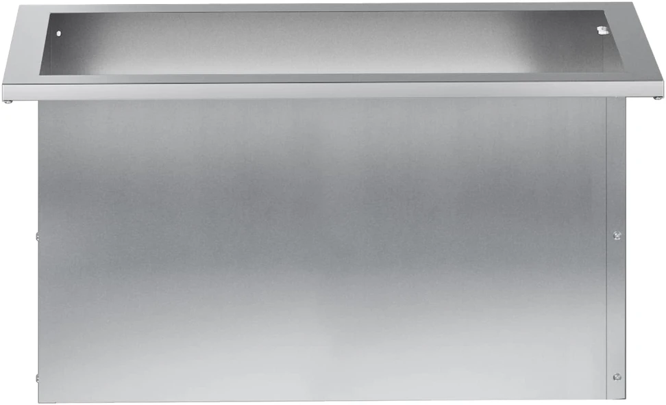 Sodo vazonas su LED 2 vnt. Sidabrinė 30 x 60 x 30 cm