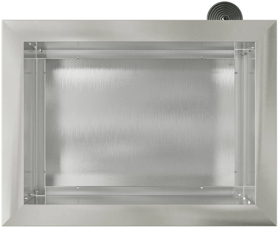 Sodo vazonas su LED 2 vnt. Sidabrinė 30 x 40 x 30 cm