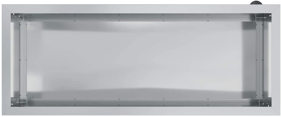 Sodo vazonas su LED 2 vnt. Sidabrinė 40 x 100 x 40 cm