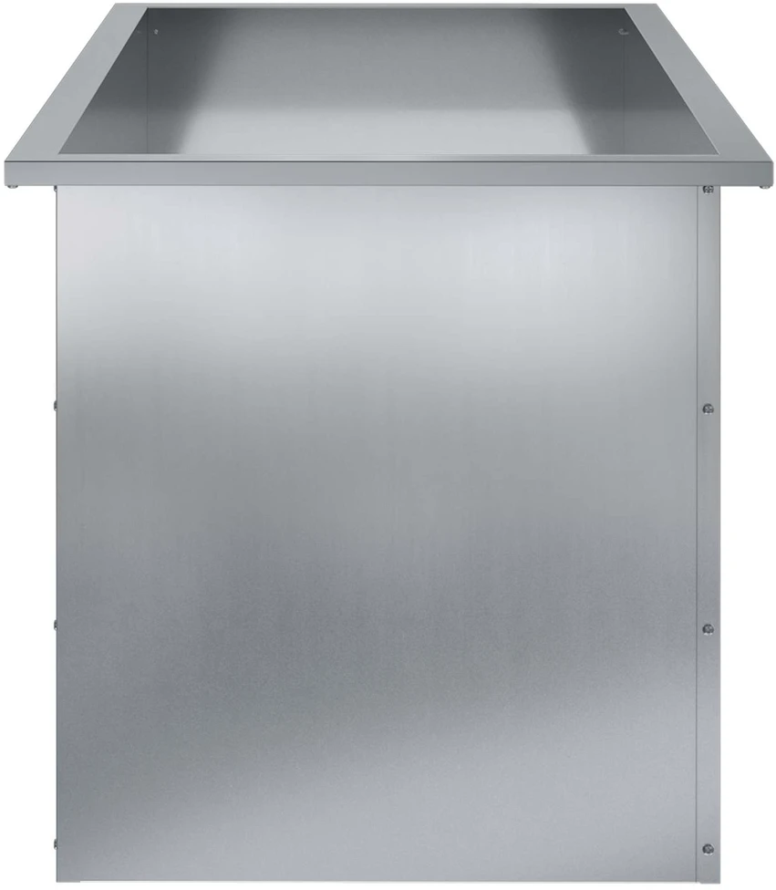 Sodo vazonas su LED 2 vnt. Sidabrinė 50 x 100 x 48 cm