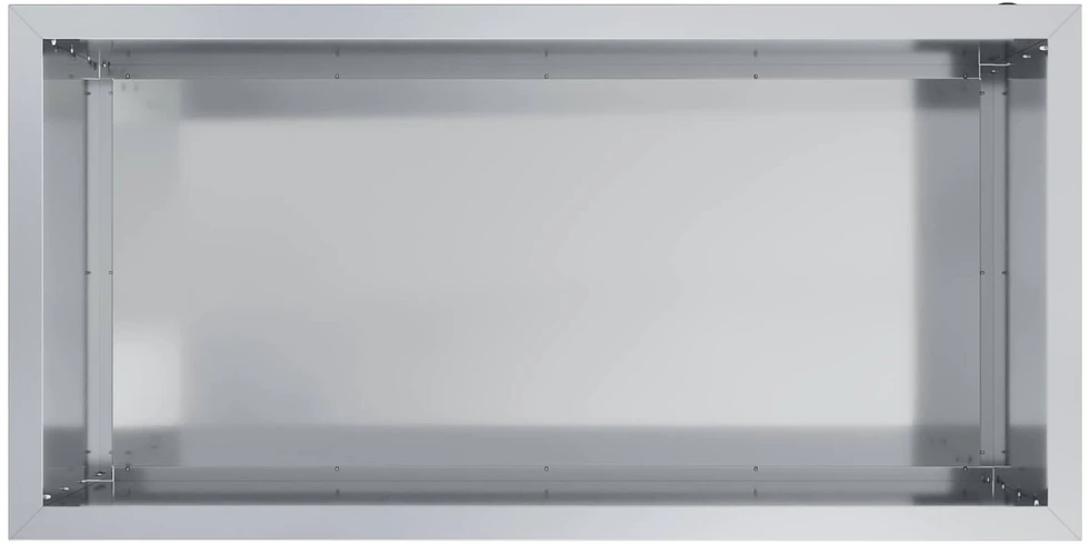Sodo vazonas su LED 2 vnt. Sidabrinė 50 x 100 x 48 cm