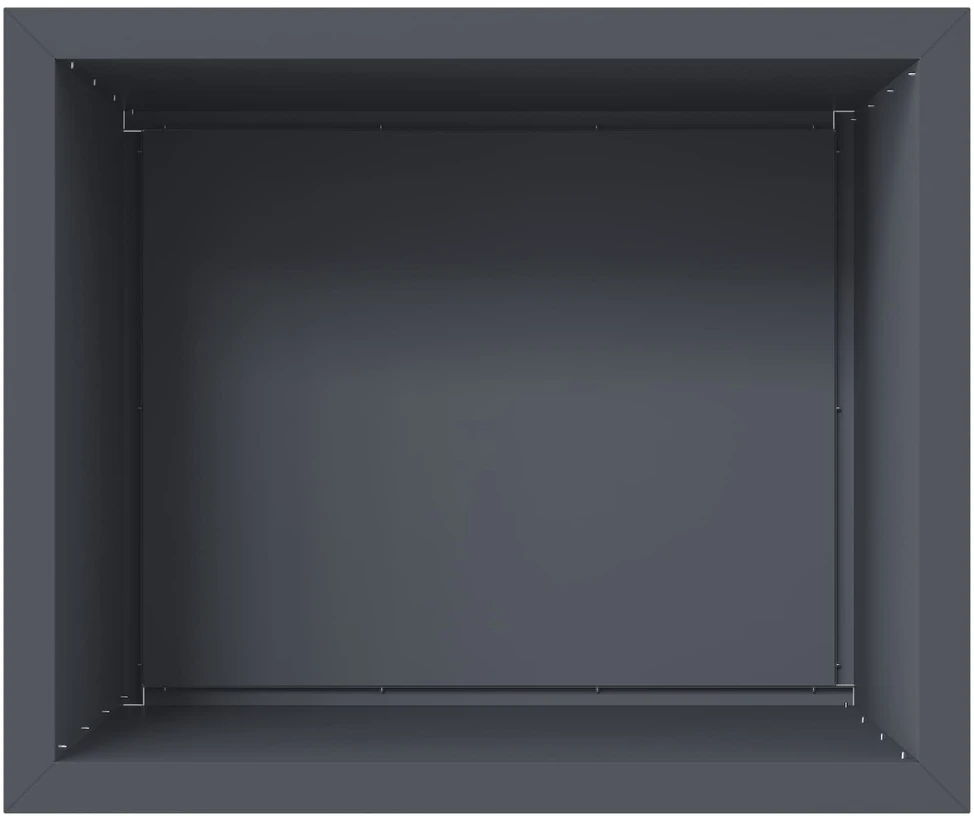 Sodo vazonas su LED Antracitas 50 x 60 x 48 cm Plienas