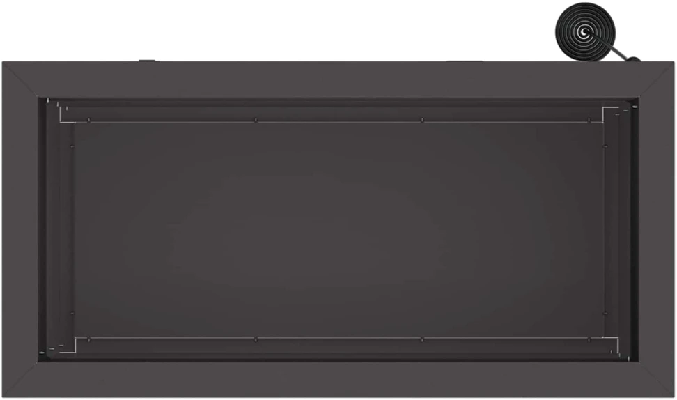 Sodo vazonas su LED Juoda 30 x 60 x 30 cm Plienas