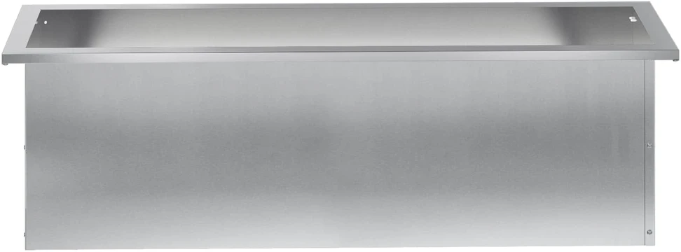 Sodo vazonas su LED Sidabrinė 30 x 100 x 30 cm