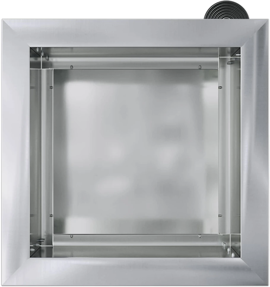Sodo vazonas su LED Sidabrinė 30 x 30 x 30 cm