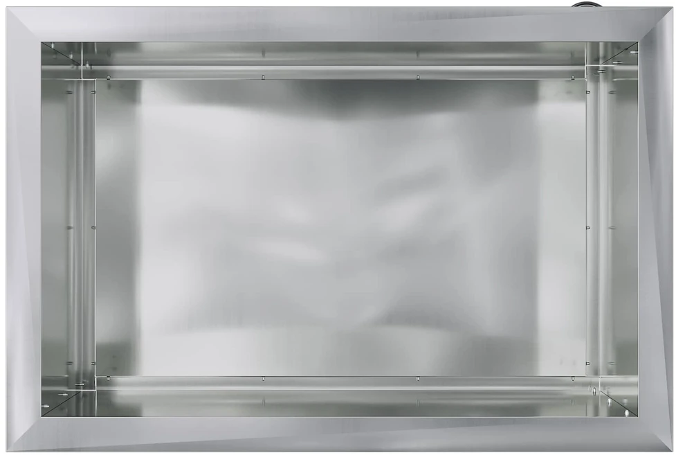 Sodo vazonas su LED Sidabrinė 40 x 60 x 40 cm