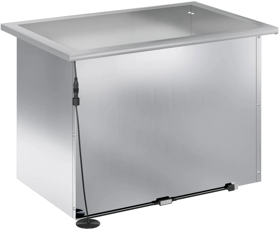 Sodo vazonas su LED Sidabrinė 40 x 60 x 40 cm