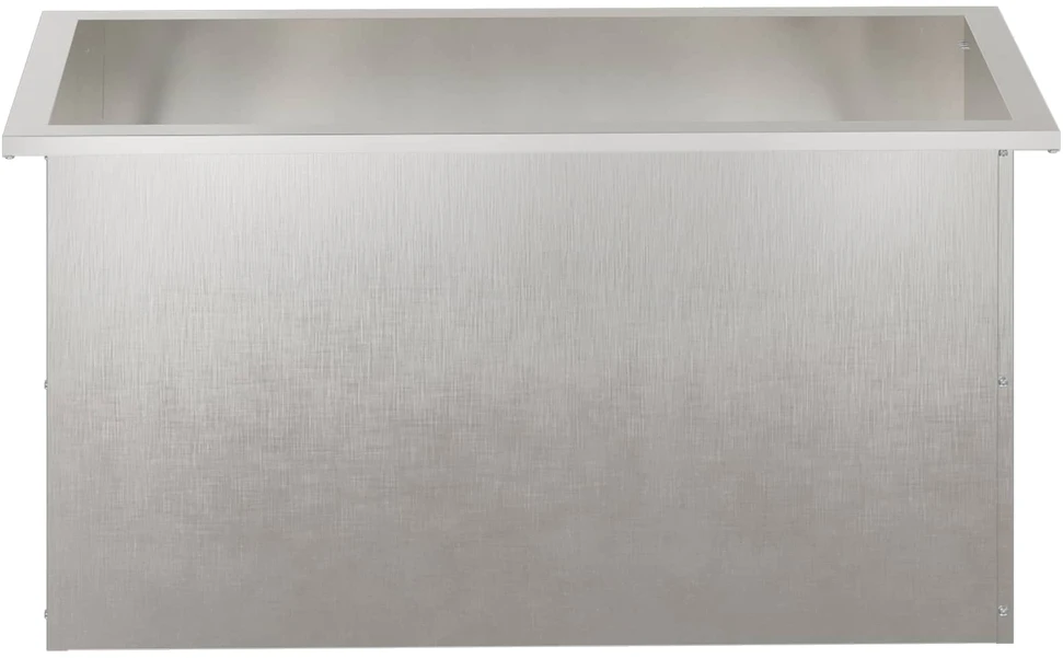 Sodo vazonas su LED Sidabrinė 40 x 80 x 40 cm