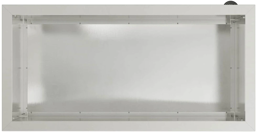 Sodo vazonas su LED Sidabrinė 40 x 80 x 40 cm