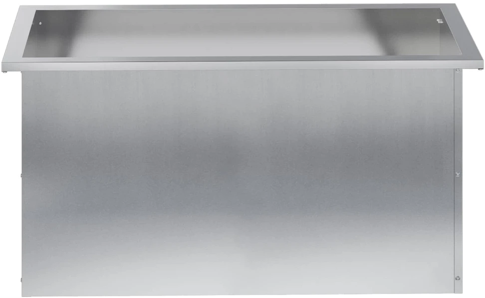 Sodo vazonas su LED Sidabrinė 40 x 80 x 40 cm