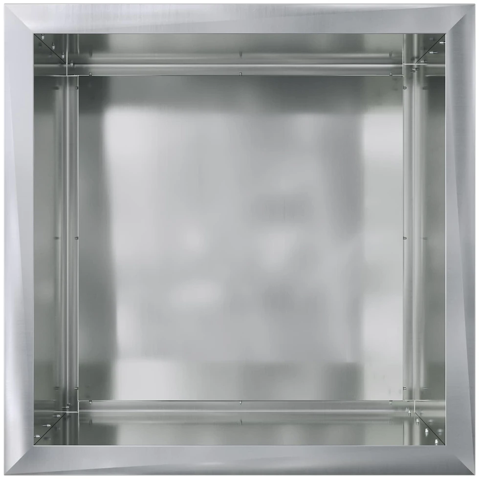 Sodo vazonas su LED Sidabrinė 50 x 50 x 48 cm