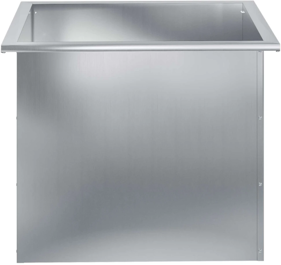 Sodo vazonas su LED Sidabrinė 50 x 60 x 48 cm