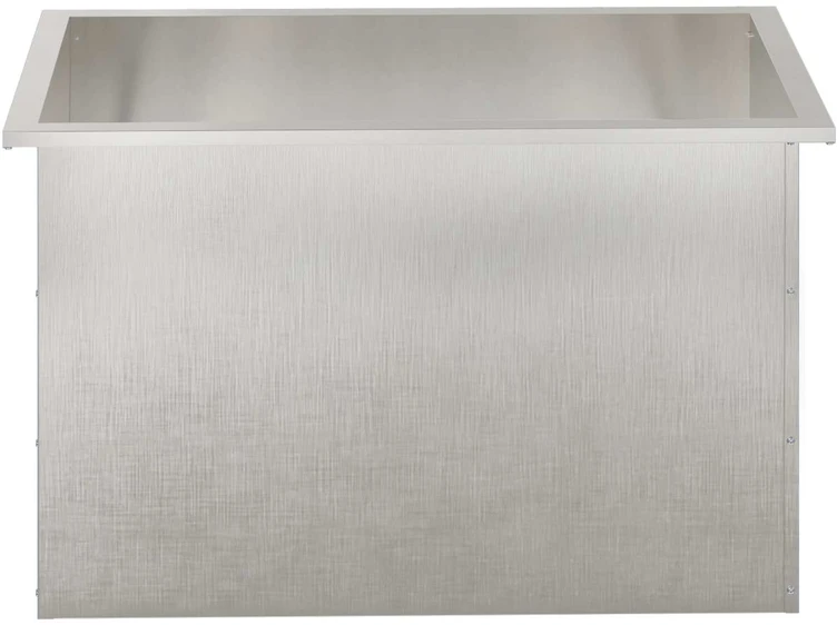Sodo vazonas su LED Sidabrinė 50 x 80 x 48 cm