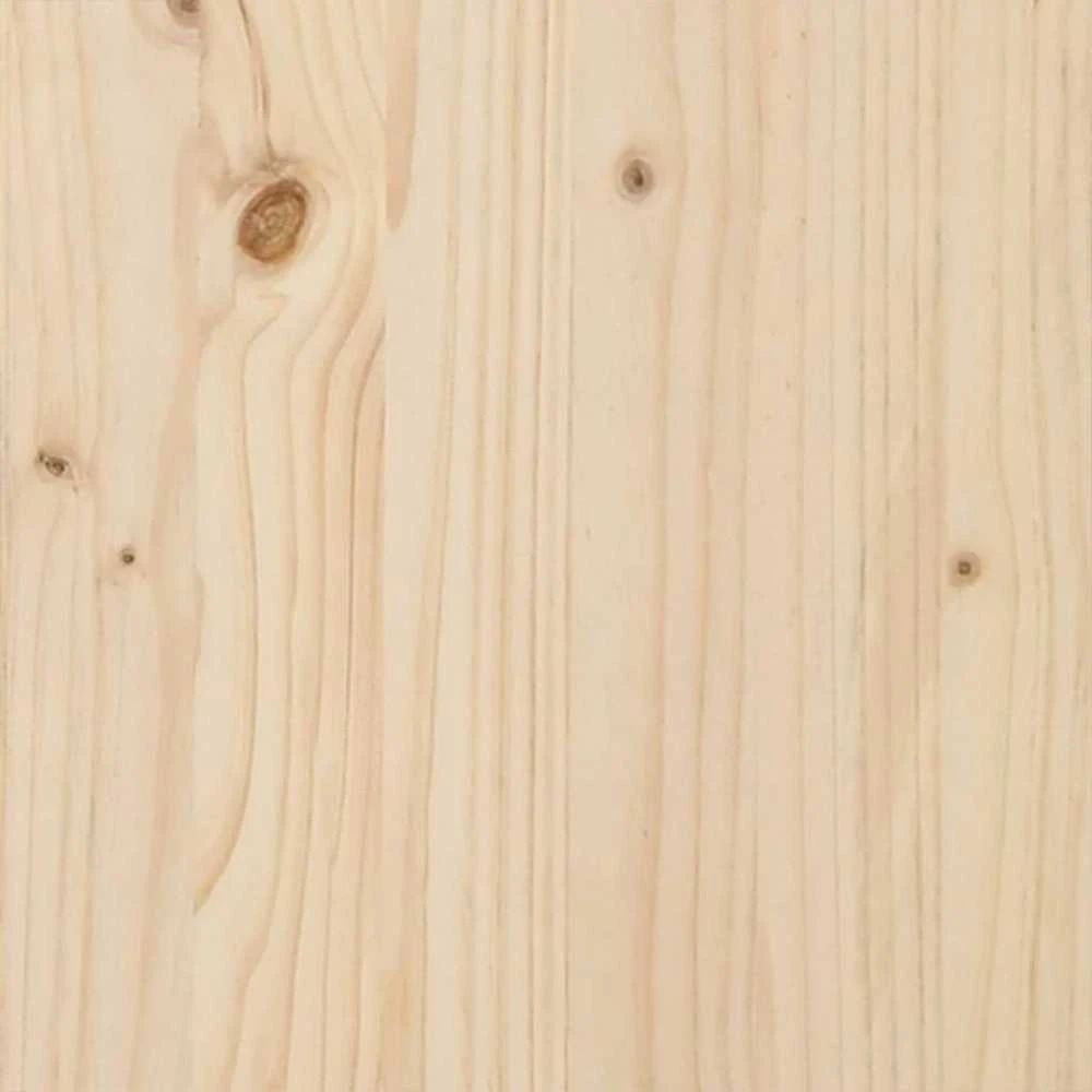 Sodo vazonas Smėlio 111 x 37 x 76,5 cm Kietasis pušinis medis
