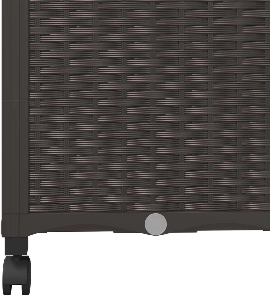 Sodo vazonas su treliu ir ratais Ruda 120 x 40 x 146 cm PP