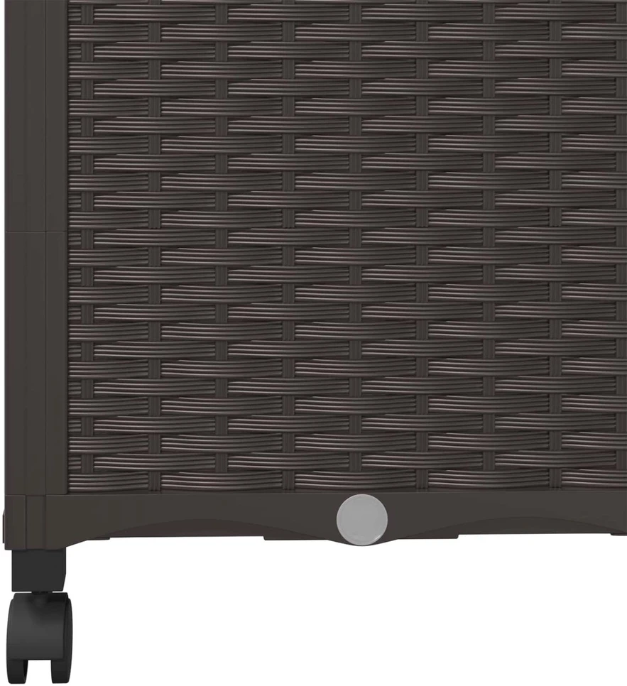 Sodo vazonas su treliu ir ratais Ruda 120 x 40 x 146 cm PP