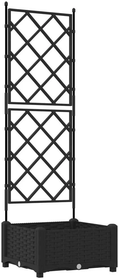 Sodo vazonas Juoda 40 x 40 x 125,5 cm PP