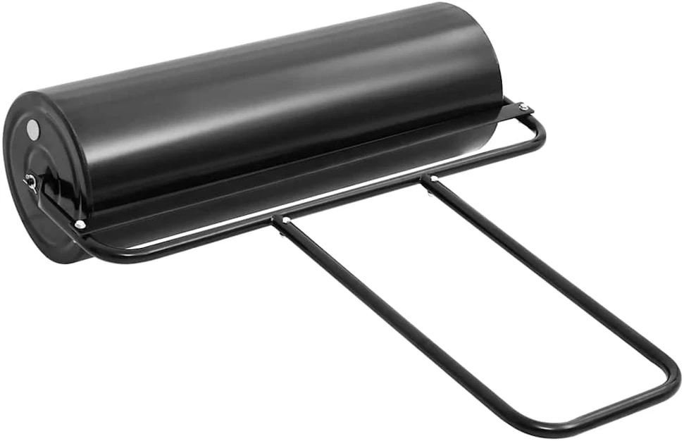 Sodo vejos volas su rankena, juodas, geležis ir plienas, 63l
