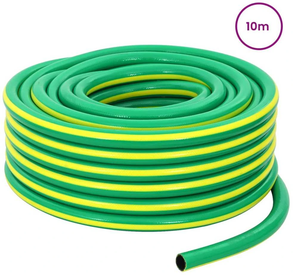 Sodo žarna 5 sluoksnių Žalia ir geltona 25 mm PVC