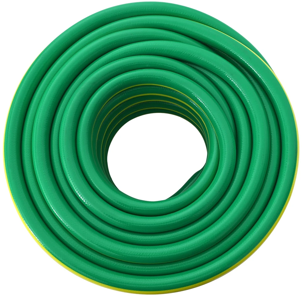Sodo žarna 5 sluoksnių Žalia ir geltona 3/4'' 50 m PVC