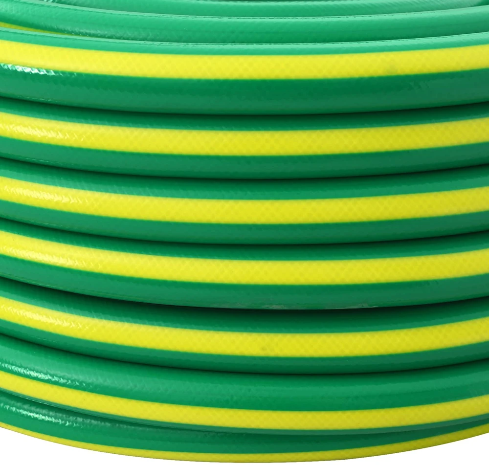 Sodo žarna 5 sluoksnių Žalia ir geltona 3/4'' 50 m PVC