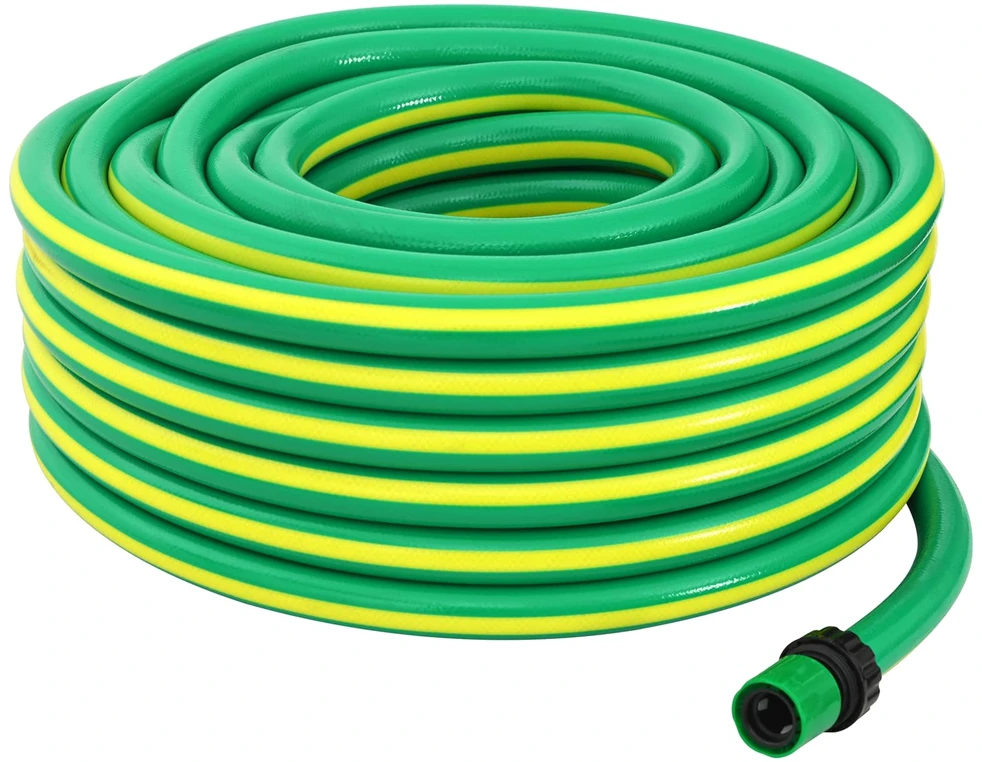 Sodo žarna 5 sluoksnių Žalia ir geltona 3/4'' 30 m PVC