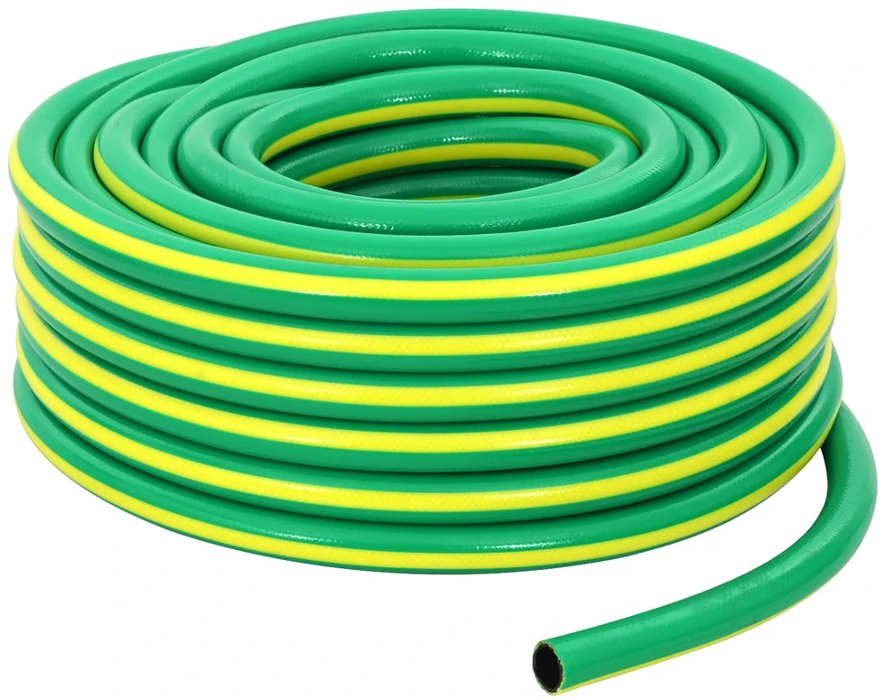 Sodo žarna 5 sluoksnių Žalia ir geltona 3/4'' 50 m PVC