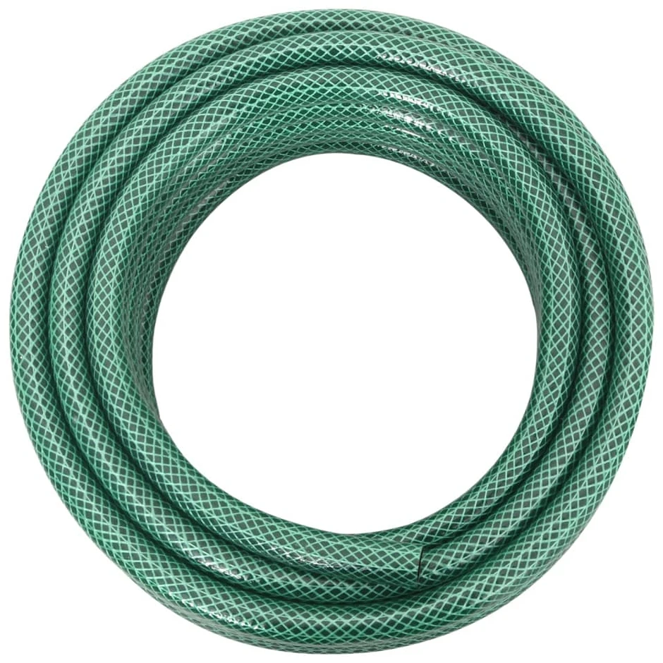 Sodo žarna su tvirtinimo detalėmis, žalia, 0,5", 30m, PVC
