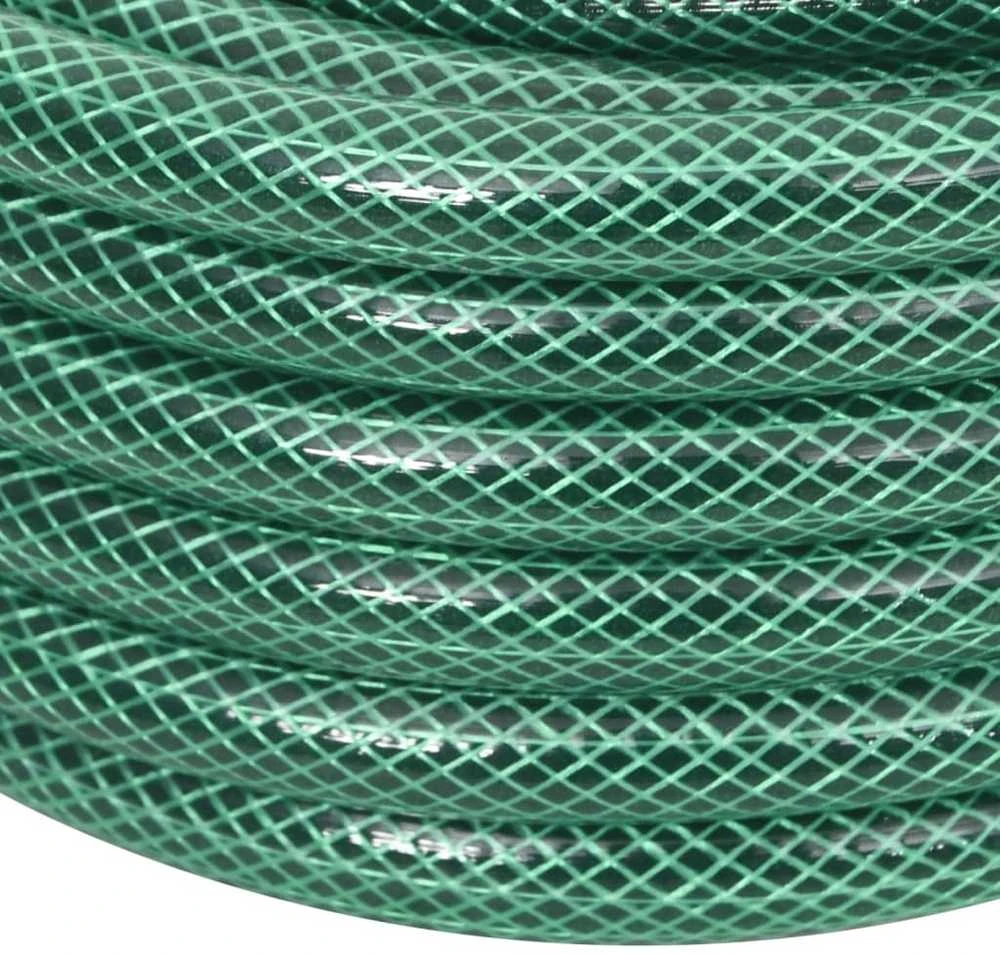 Sodo žarna su tvirtinimo detalėmis, žalia, 0,5", 30m, PVC