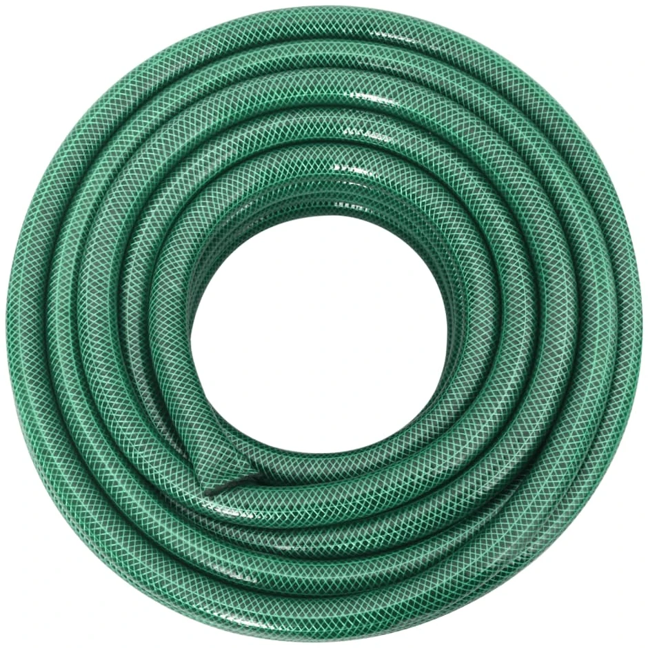 Sodo žarna su tvirtinimo detalėmis, žalia, 0,75", 10m, PVC