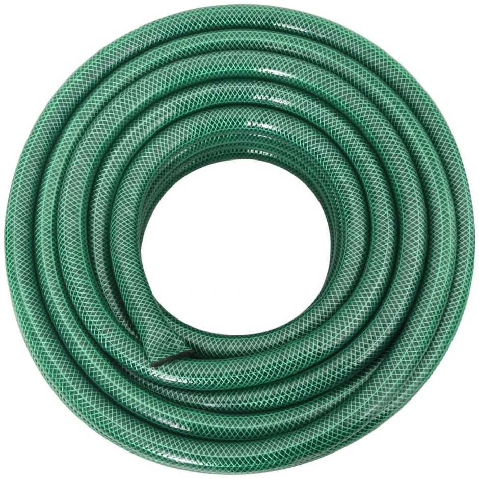 Sodo žarna su tvirtinimo detalėmis, žalia, 0,75", 30m, PVC