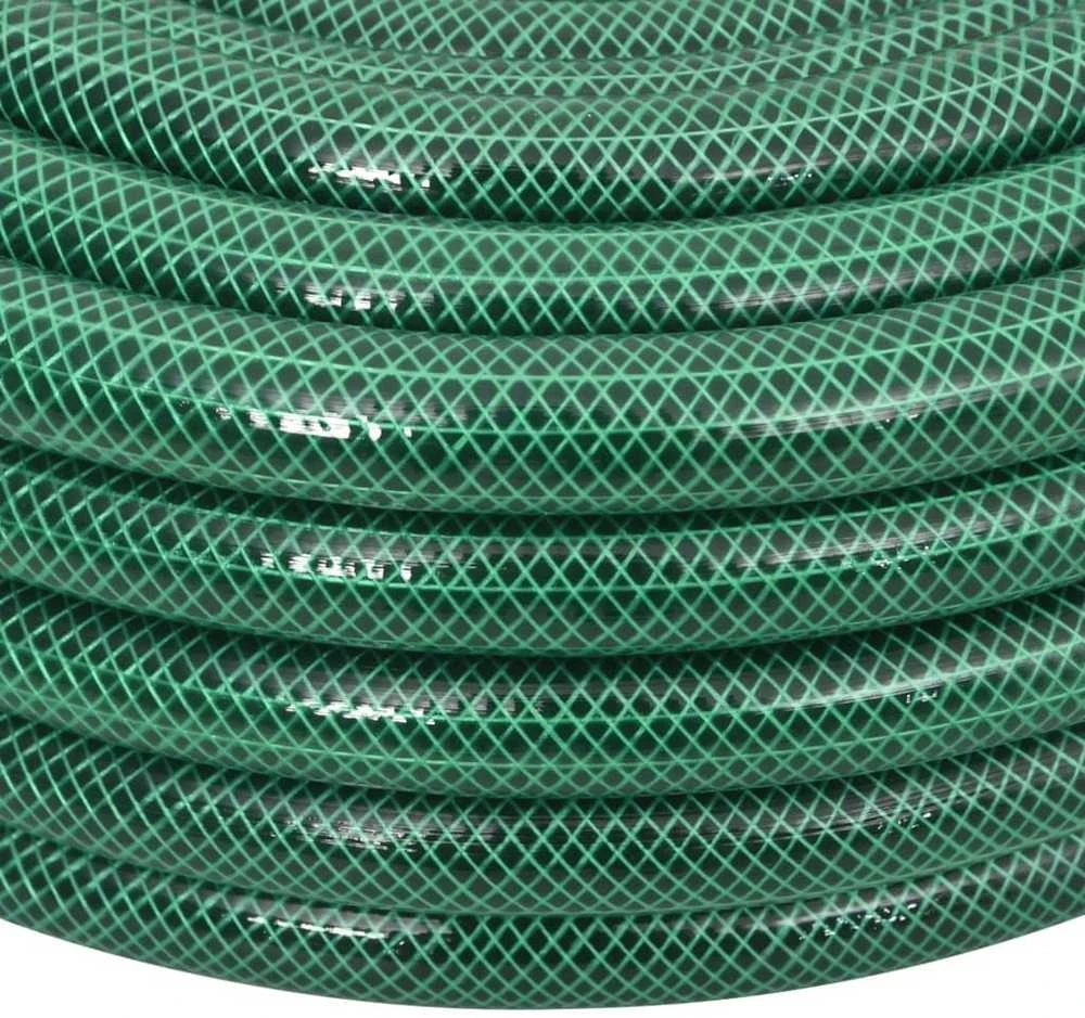 Sodo žarna su tvirtinimo detalėmis, žalia, 0,75", 30m, PVC