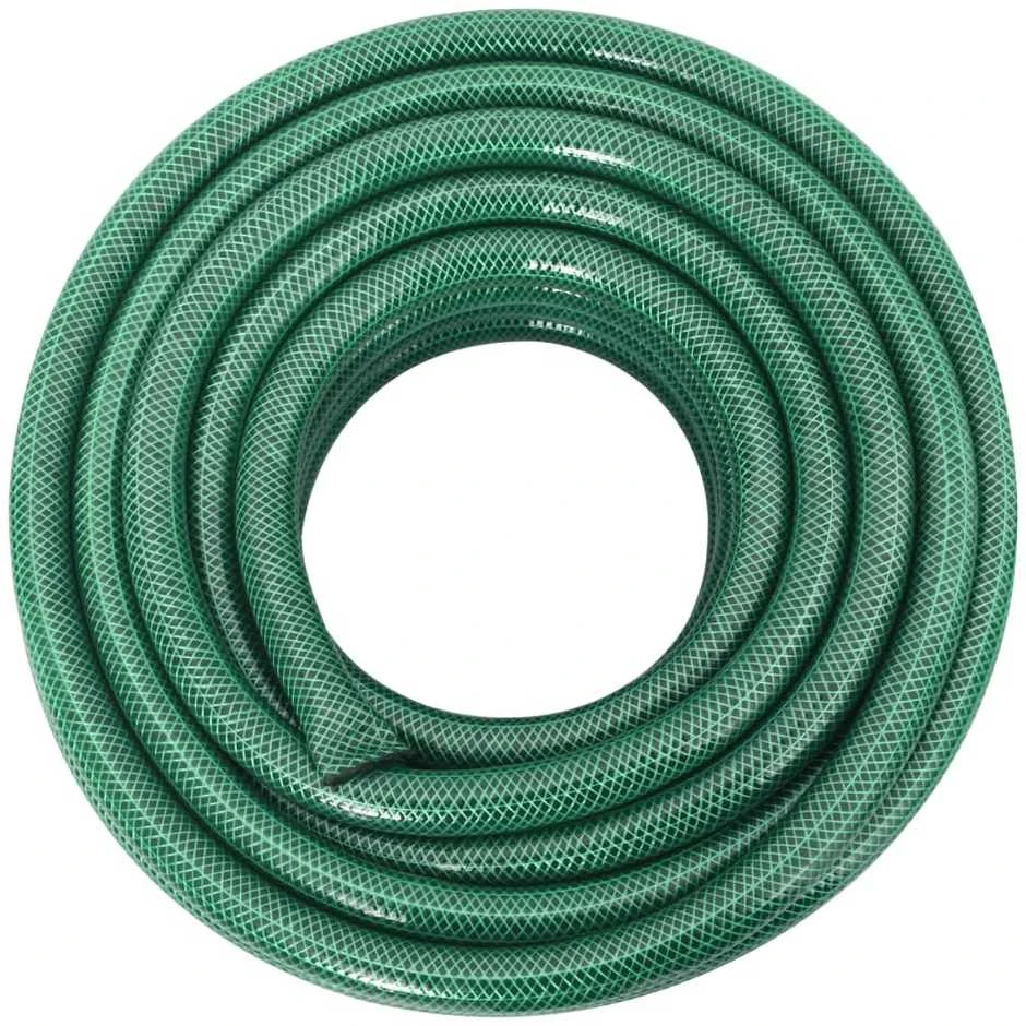 Sodo žarna su tvirtinimo detalėmis, žalia, 0,75", 10m, PVC