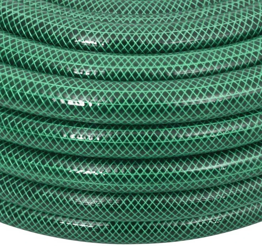Sodo žarna su tvirtinimo detalėmis, žalia, 0,75", 10m, PVC