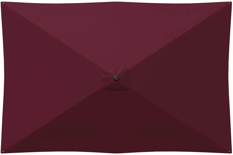 Sodų skėtis su baze 200 x 300 cm Poliesteris Stačiakampio