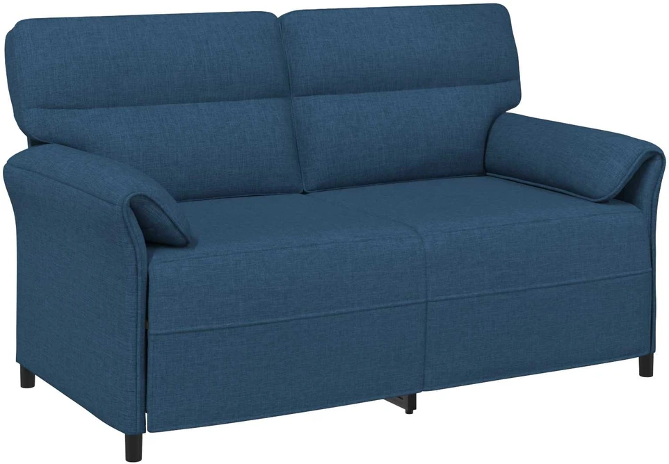 Dvitaškė sofa 2 vietos Mėlyna 158 x 83 x 95 cm Audinys