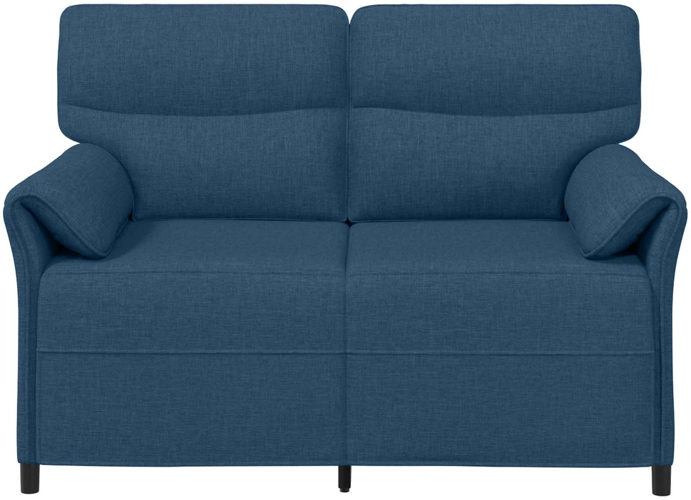Dvitaškė sofa 2 vietos Mėlyna 138 x 83 x 95 cm Audinys